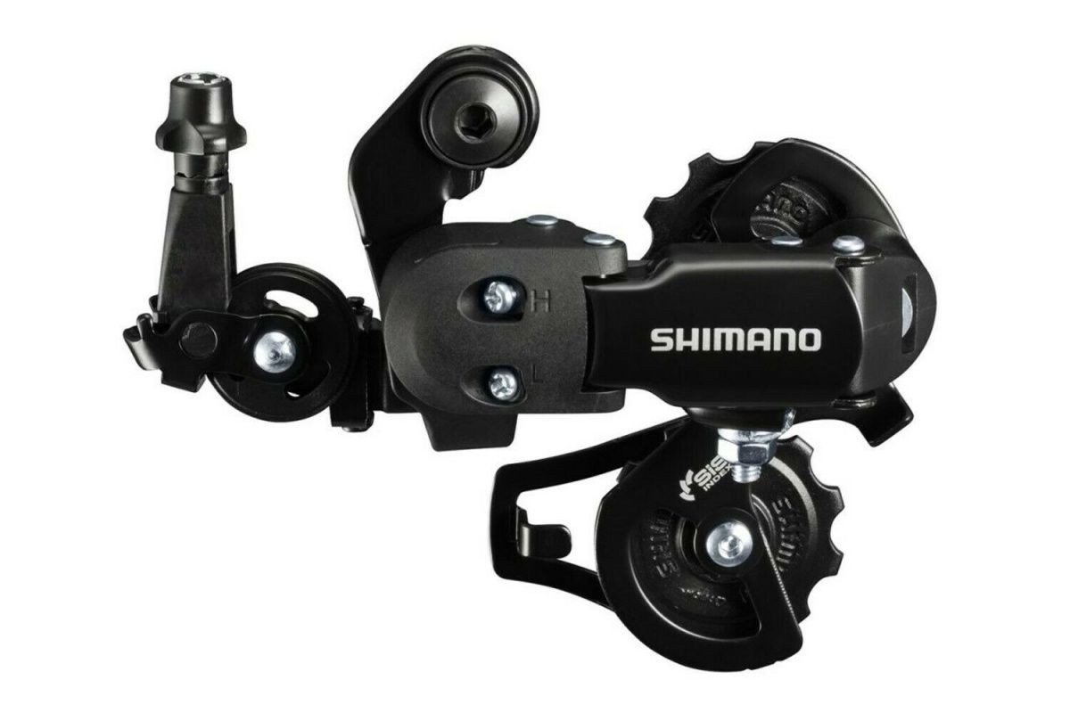 фото Задний переключатель shimano tourney ft35 6/7 ск. на петух