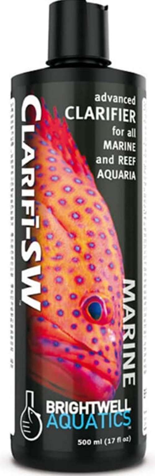 

Средство для устранения помутнения воды аквариума Brightwell Аquatics Clarifi-SW, 500 мл, CSW500