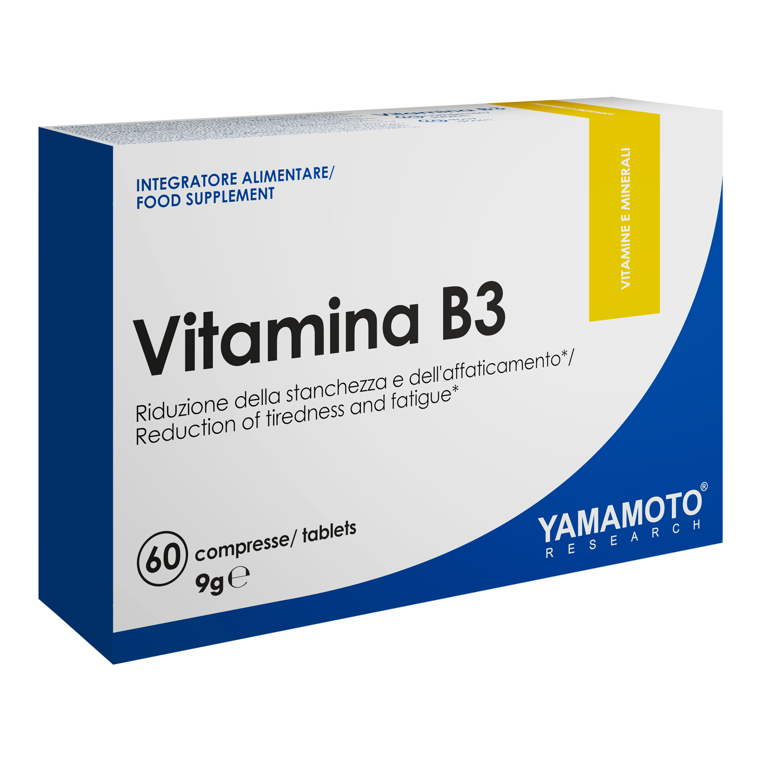 

Yamamoto Vitamina B3, капсулы 60 шт., Vitamina B3, 60 капсул