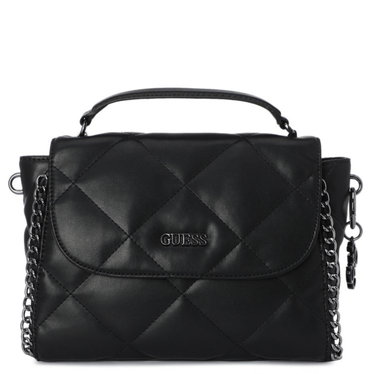 Комплект (брелок+сумка) женский Guess HWQM8381200, черный