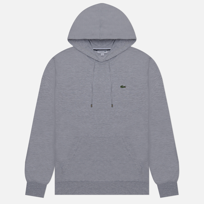 

Мужской лонгслив Lacoste Cotton Jersey Hoodie серый, Размер XL, Cotton Jersey Hoodie