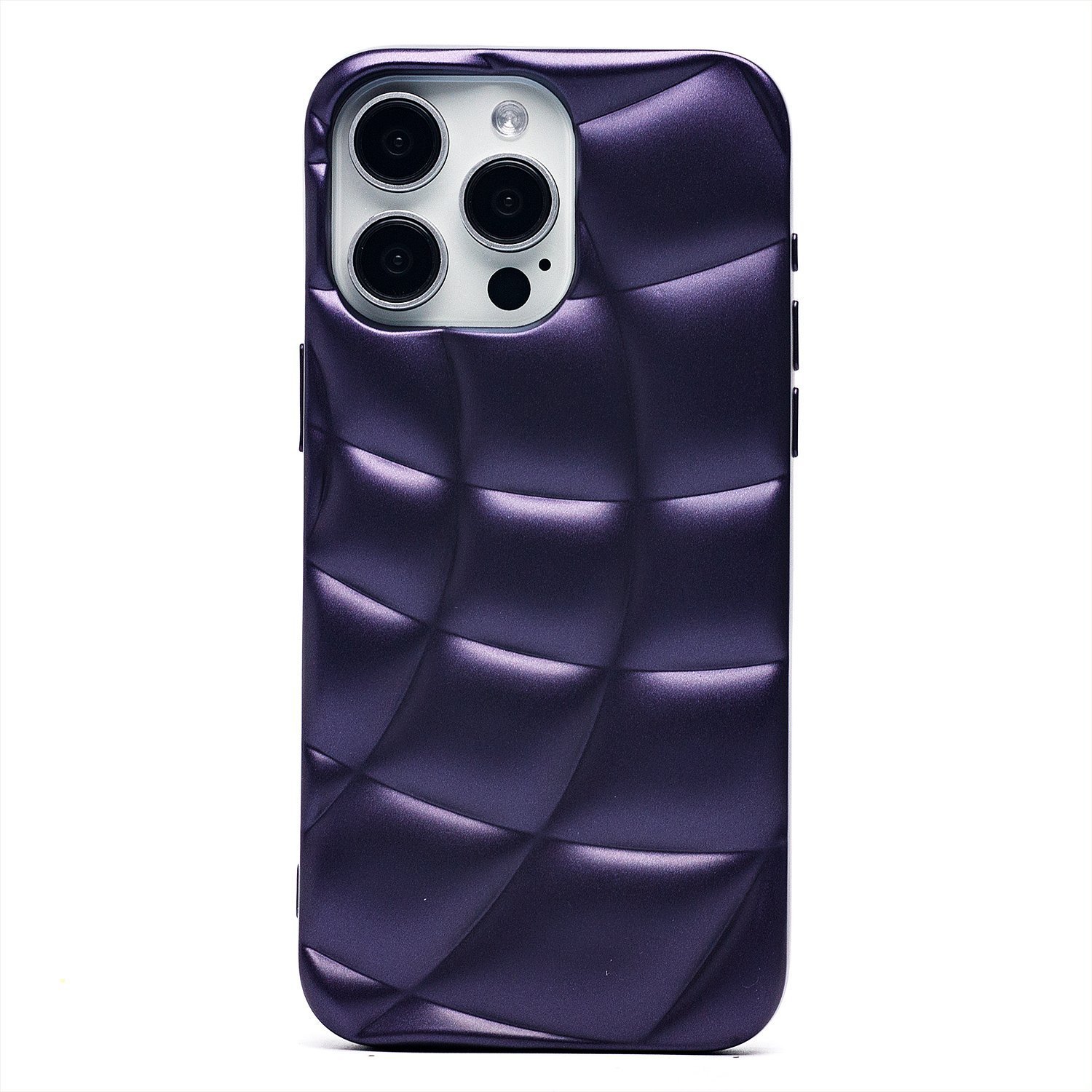 

Чехол iPhone 15 Pro Max силиконовый серия чешуя <фиолетовый>
