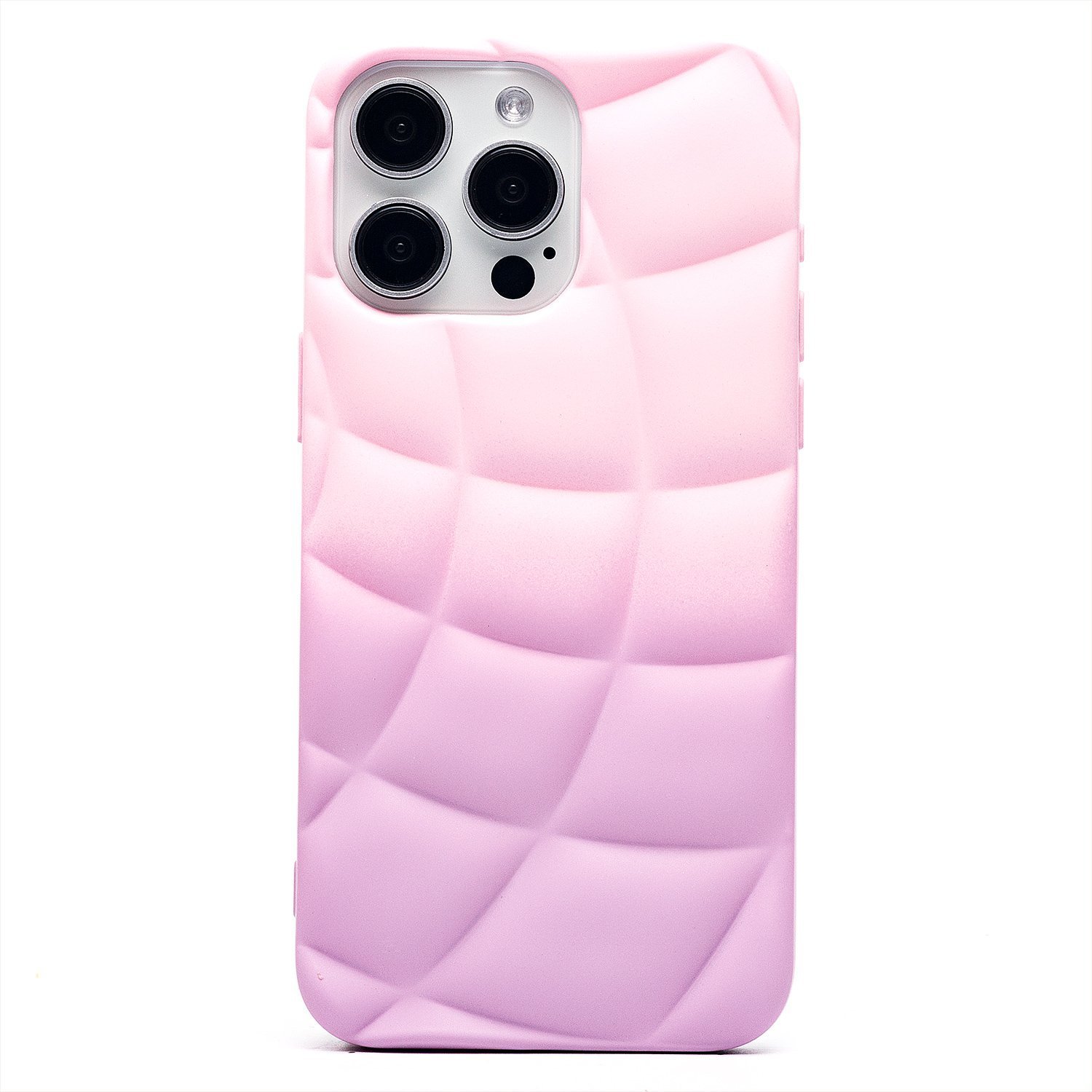 

Чехол iPhone 15 Pro Max силиконовый серия чешуя <розовый>