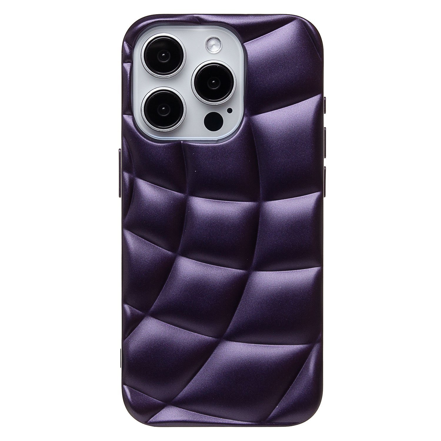 

Чехол iPhone 15 Pro силиконовый серия чешуя <фиолетовый>