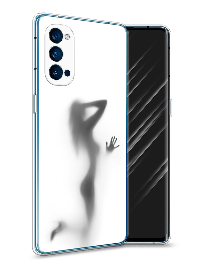 

Чехол Awog на Oppo Reno 4 Pro 5G "Стекло в душе", Разноцветный, 253750-7