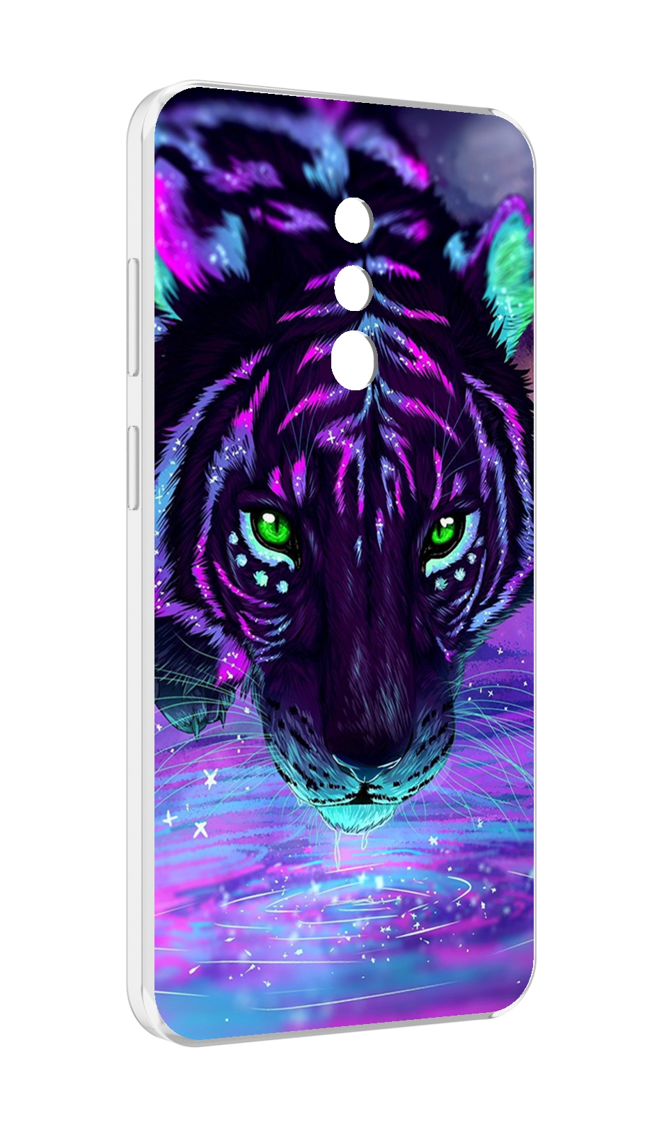 

Чехол MyPads Тигр-неон для Blackview BV5200, Прозрачный, Tocco