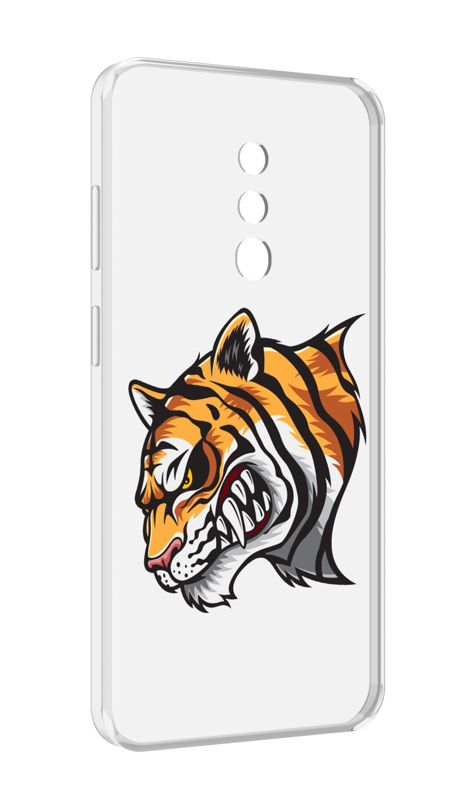 

Чехол MyPads Тигр для Blackview BV5200, Прозрачный, Tocco
