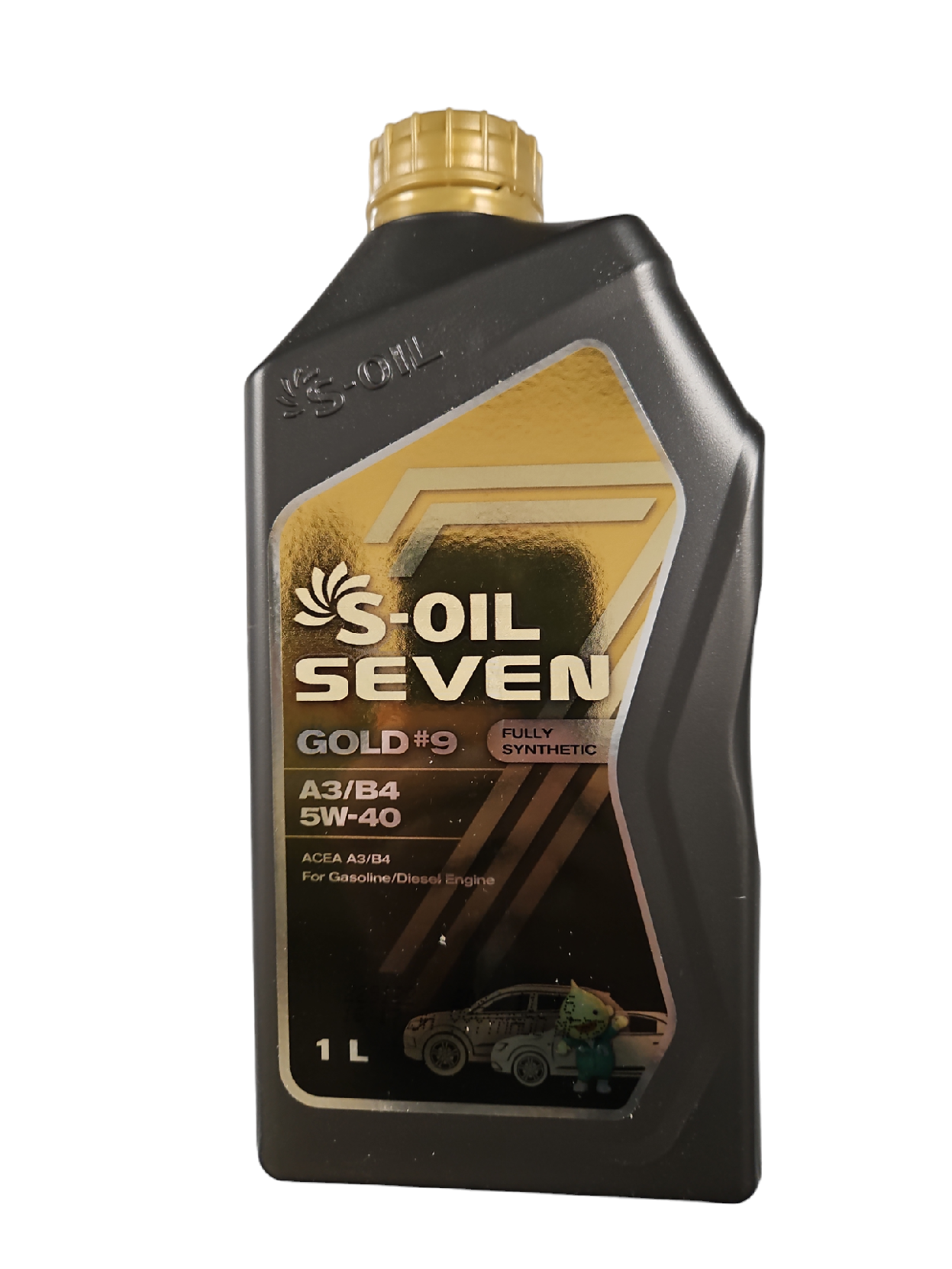 Моторное масло S-OIL 7 gold #9 5w40 1л