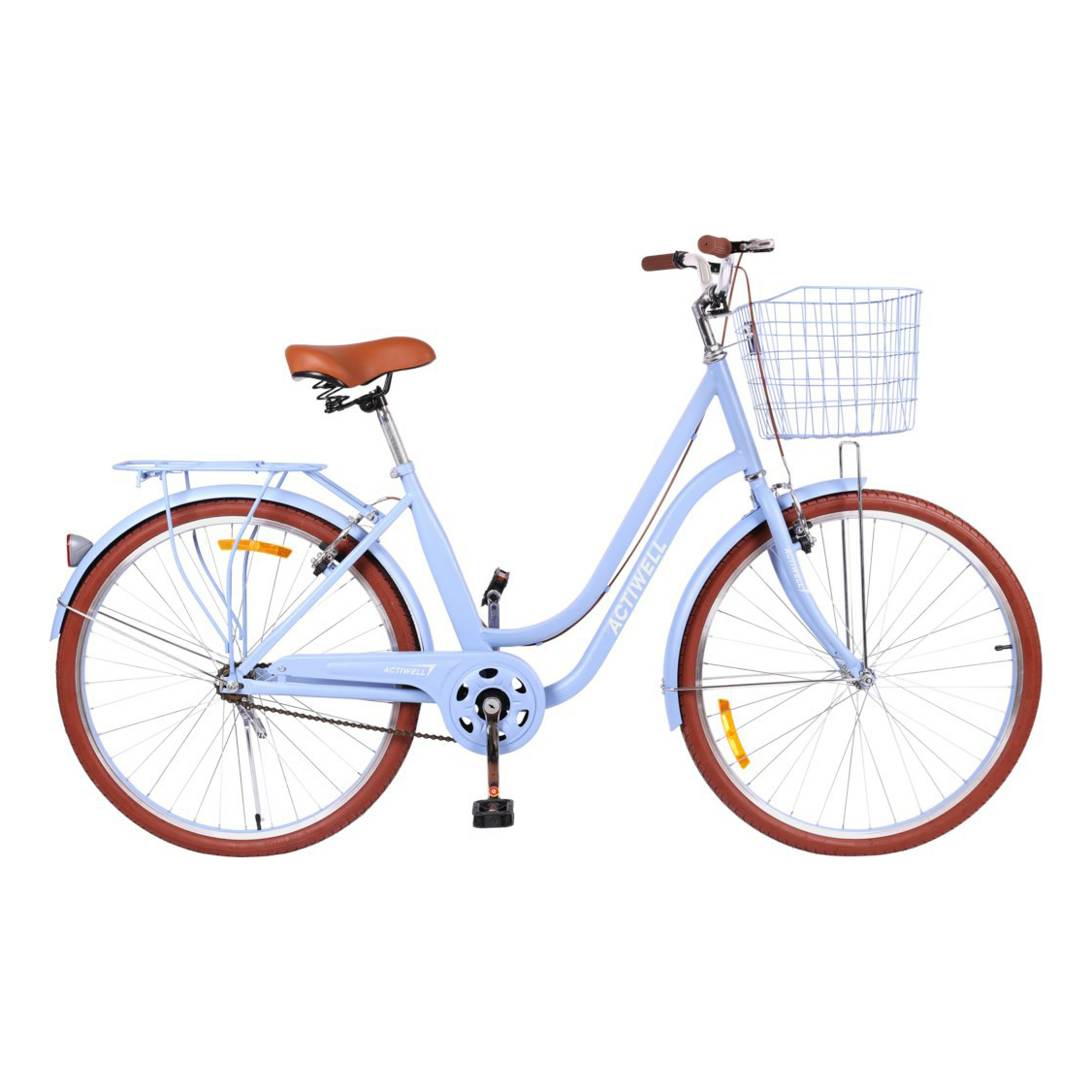 Велосипед городской Actiwell City вишневый