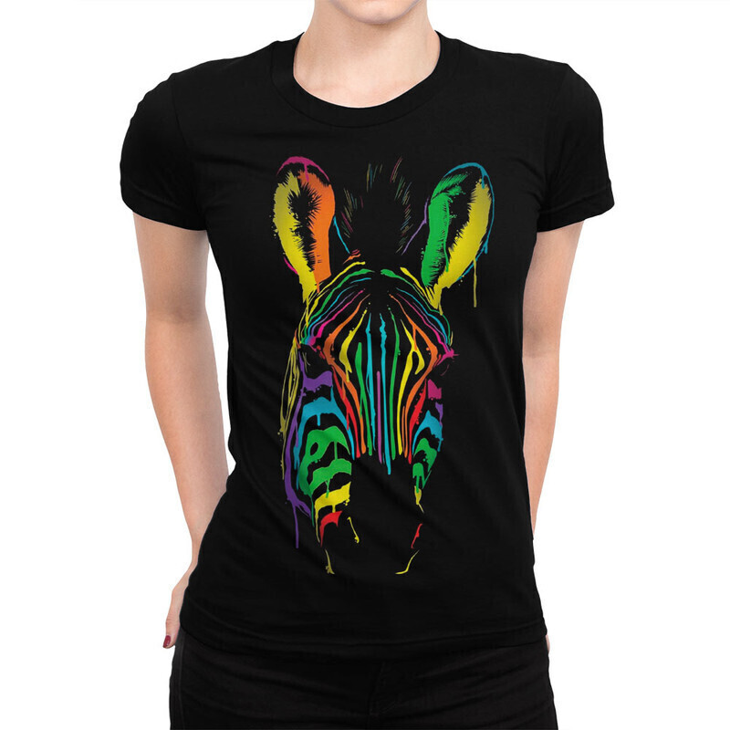 

Футболка женская Dream Shirts Зебра 10001211 черная XS, Зебра 10001211