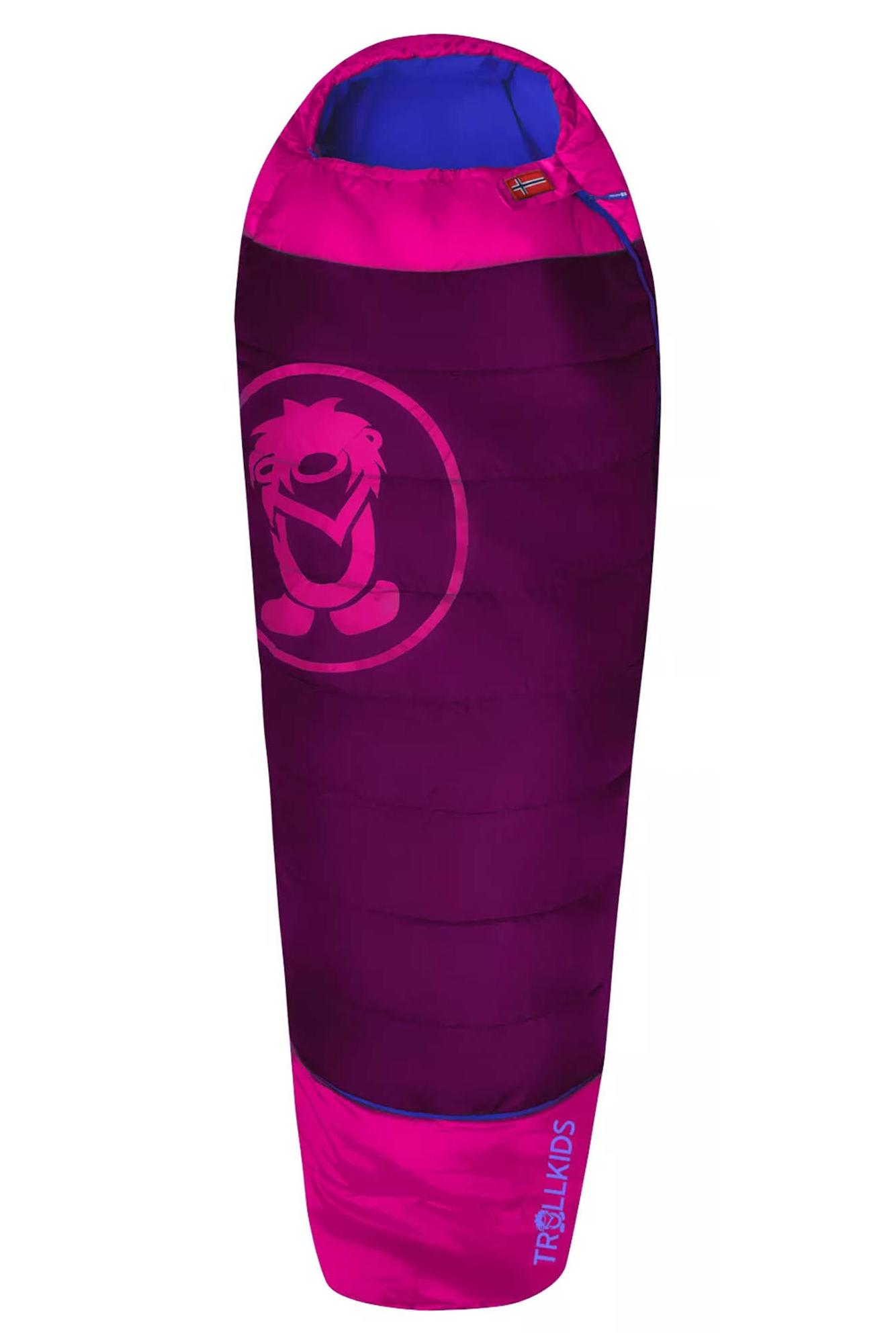 Спальник Trollkids Fjell Dreamer Extendable Dark Rose/Magenta/Medium Blue (См:132-172)