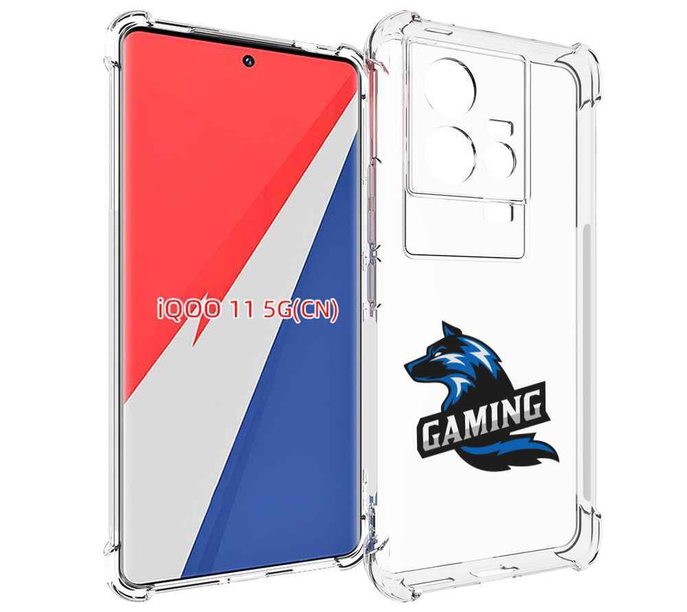 

Чехол MyPads Gaming мужской для Vivo iQOO 11, Прозрачный, Tocco