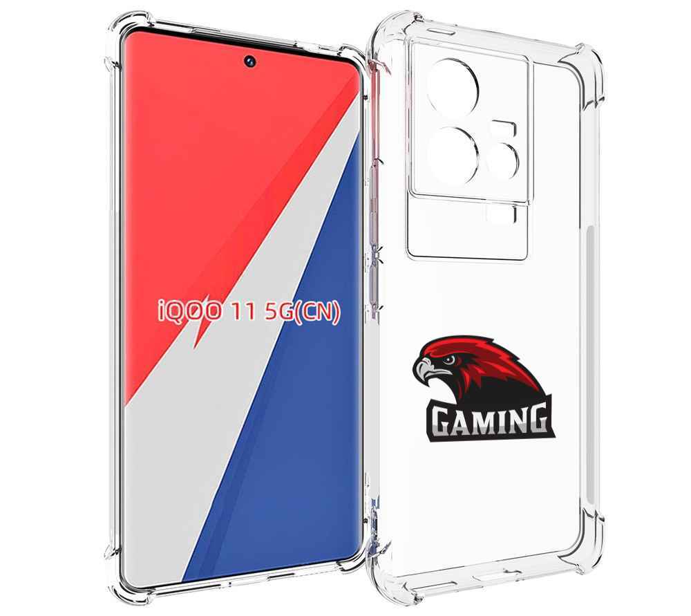 

Чехол MyPads Gaming-1 мужской для Vivo iQOO 11, Прозрачный, Tocco