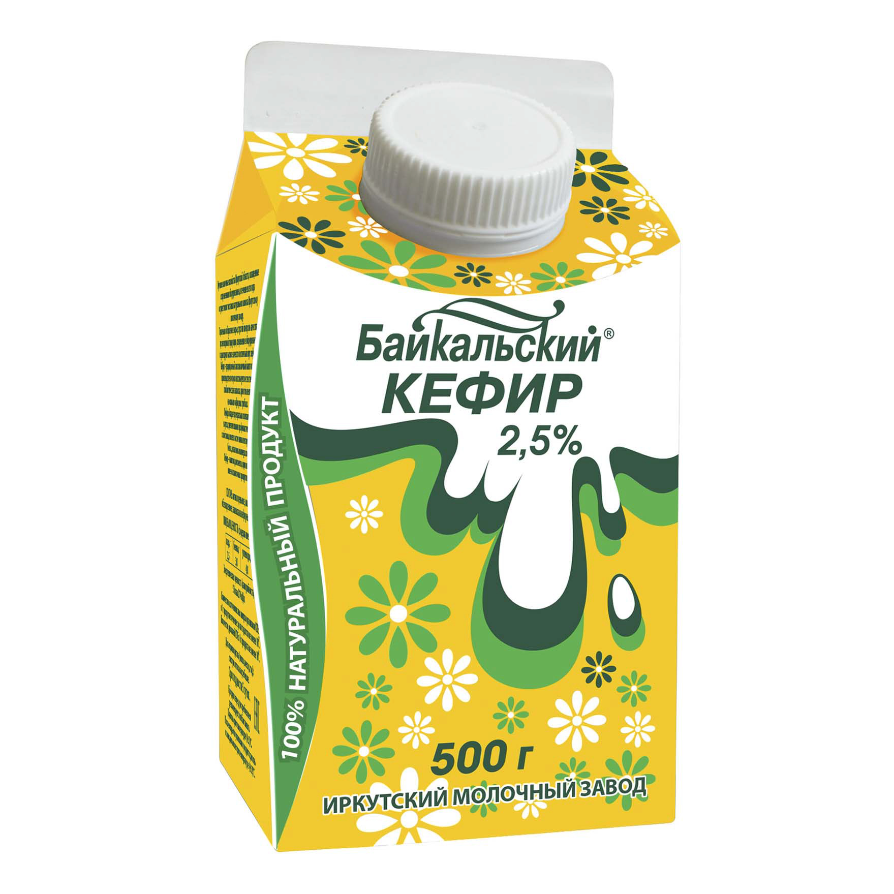 

Кефир Янта Байкальский 2,5% бзмж 500 мл