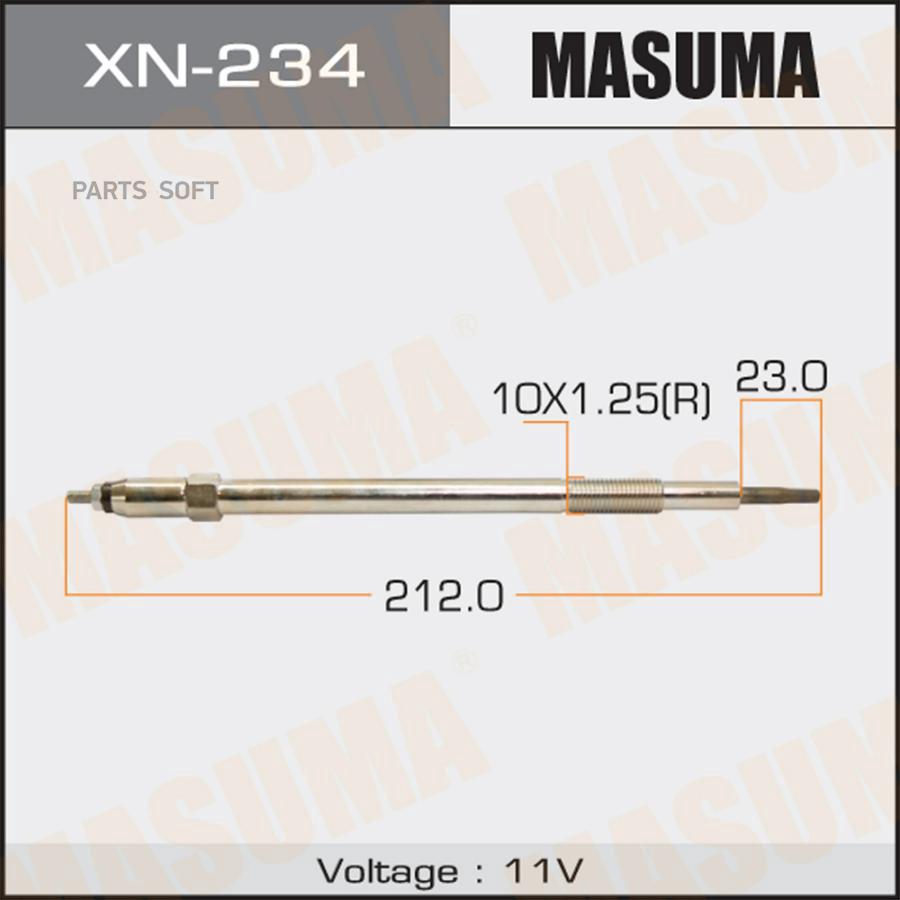 

Masuma Xn-234 Свеча Накаливания MASUMA XN234