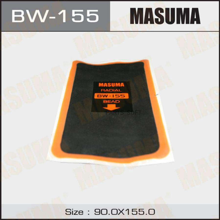 

Заплатка для боковых порезов d=90х155мм кордовая 2 слоя MASUMA