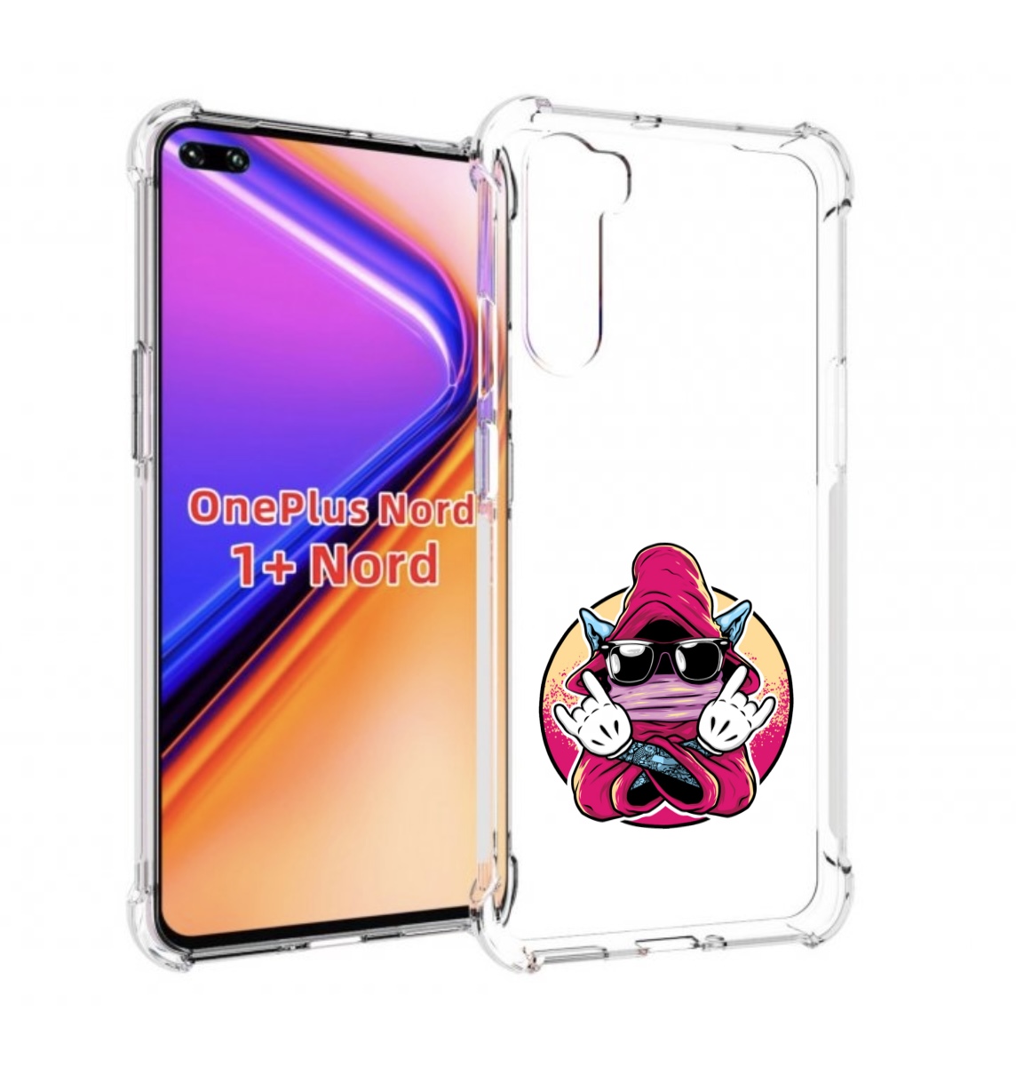 

Чехол MyPads йоу для OnePlus Nord / 1+ Nord (1ая версия), Прозрачный, Tocco