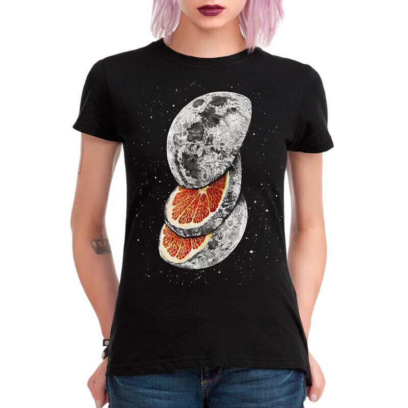 

Футболка женская Dream Shirts Луна 10001431 черная 2XL, Луна 10001431