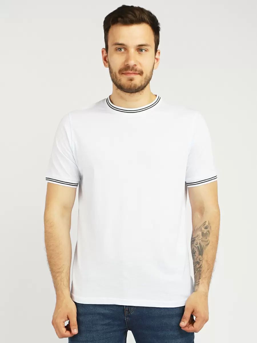 

Футболка мужская A passion play SQ69085 белая S, Белый, SQ69085