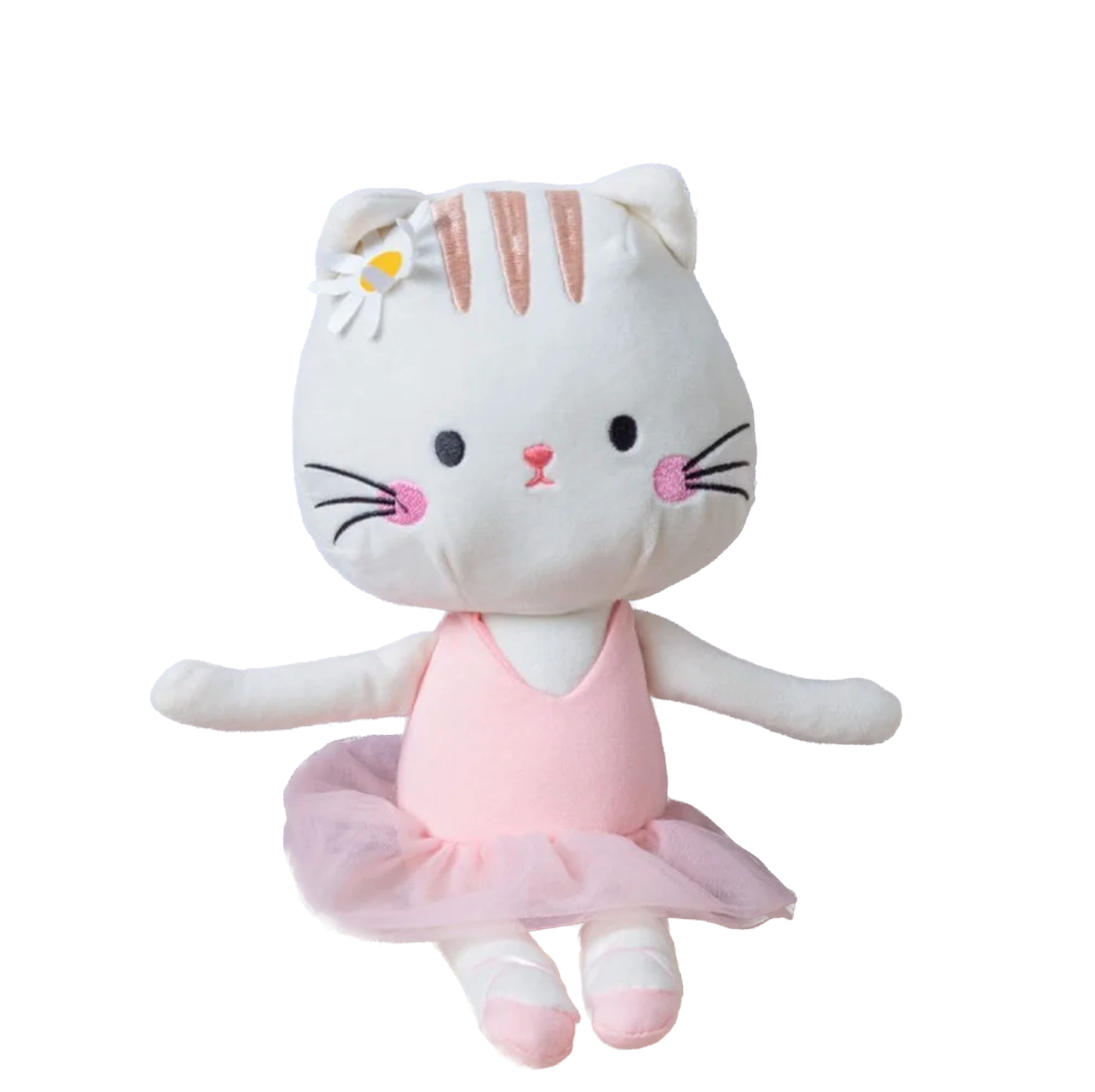 

Мягкая игрушка Кошка, 33 см белый, Кошка 33см
