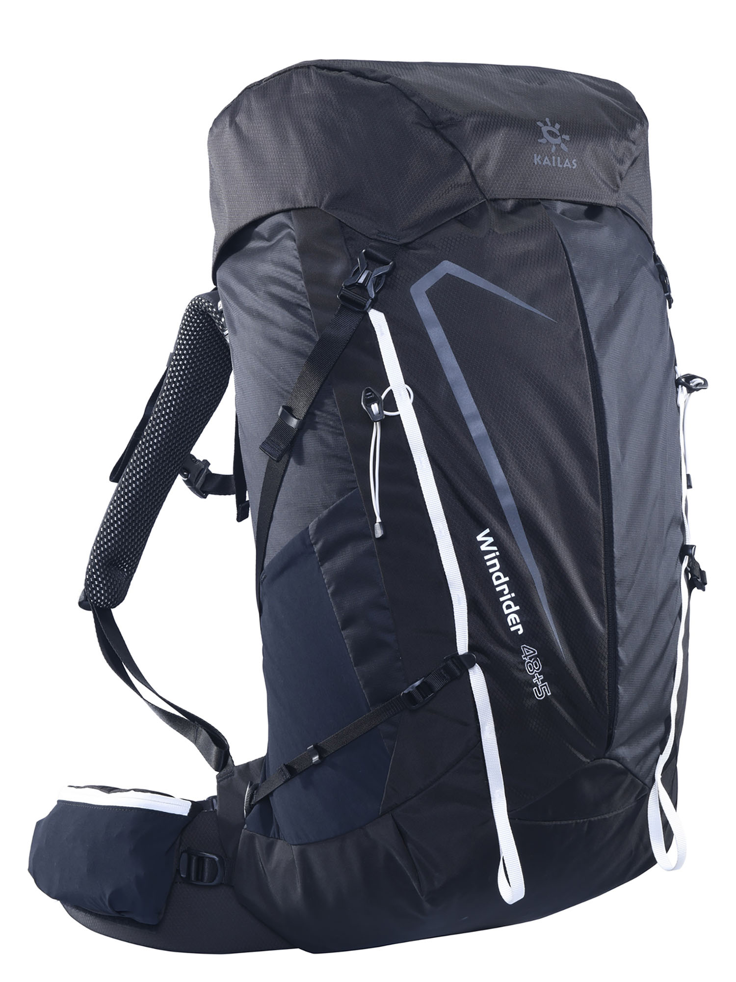 Рюкзак Kailas Windrider Lightweight Trekking Backpack 45L Silent Black (Б/Р) 2023