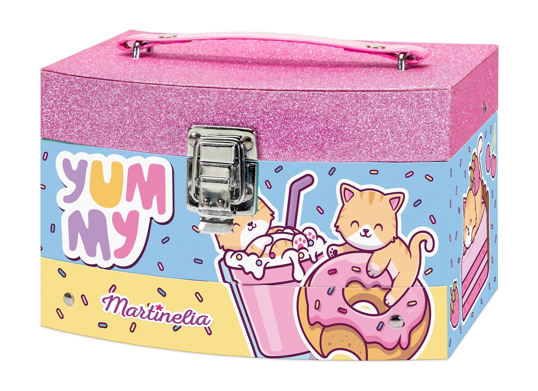 фото Набор детской косметики martinelia yummy beauty case 24 оттенка 30603