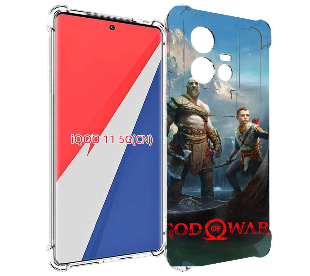 

Чехол MyPads God Of War Кратос Атрей для Vivo iQOO 11, Прозрачный, Tocco
