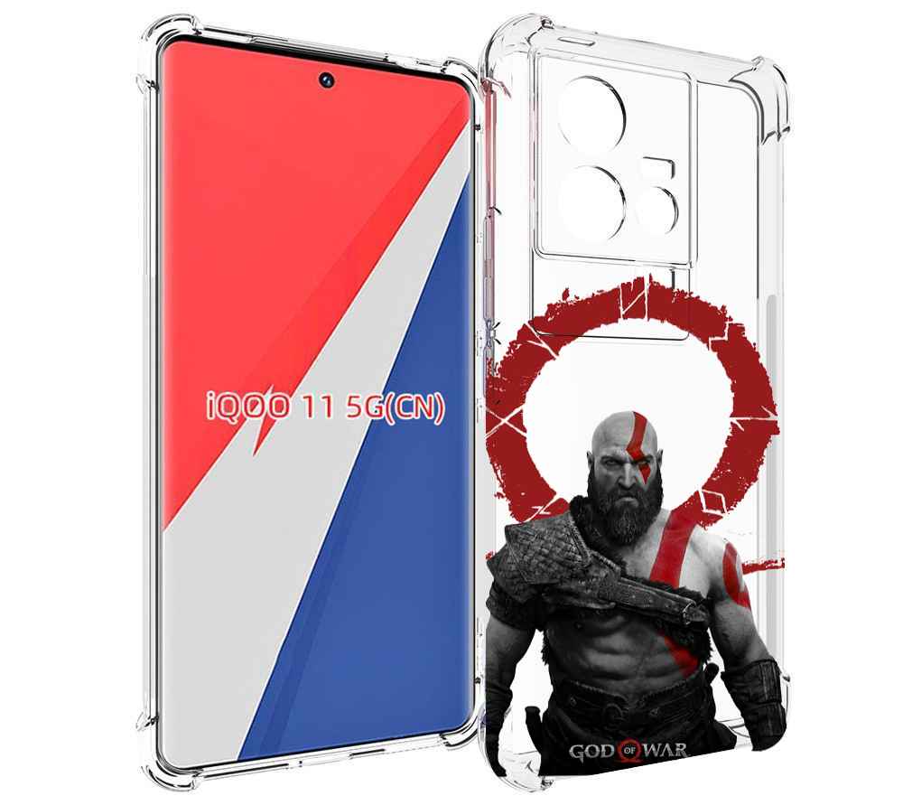 

Чехол MyPads God-of-War для Vivo iQOO 11, Прозрачный, Tocco