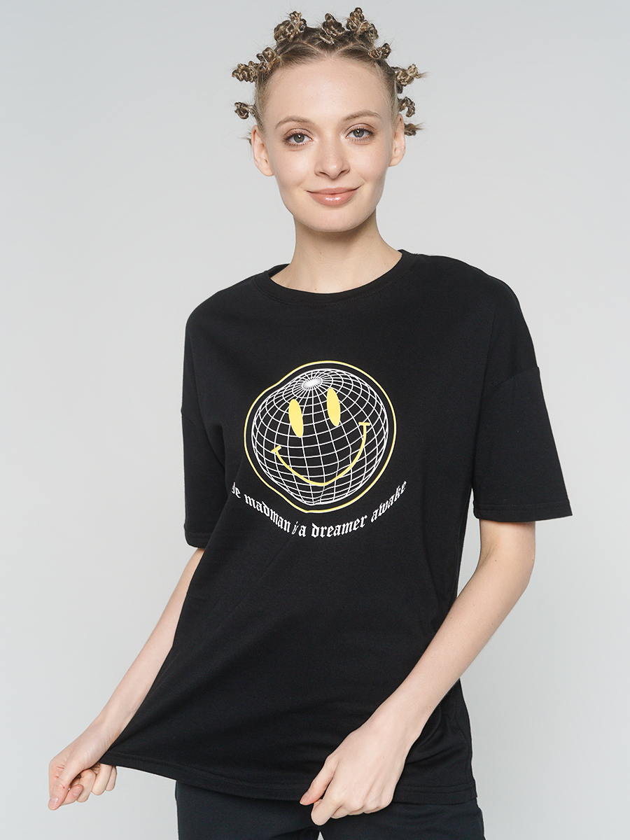 

Футболка ТВОЕ 85127 цв. черный M, 85127