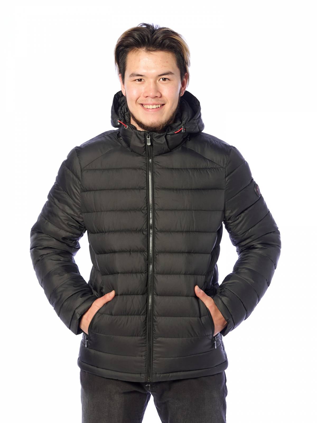 Зимняя куртка мужская Zero Frozen 3571 черная 52 RU