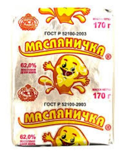 

Спред Масляничка ИМСБ растительно-жировой 62% 170 г