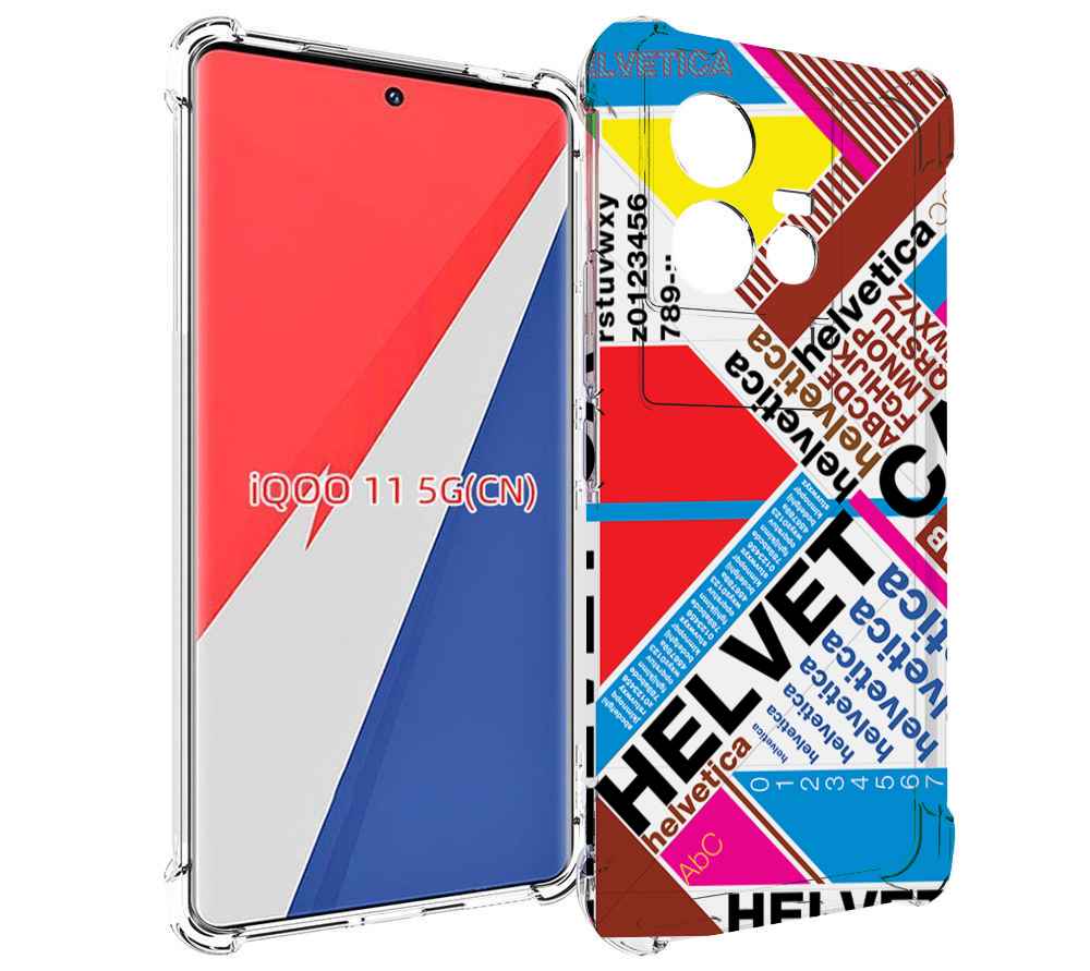 

Чехол MyPads HELVET для Vivo iQOO 11, Прозрачный, Tocco