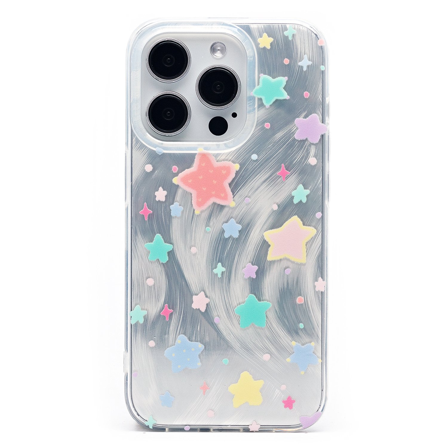 

Чехол iPhone 15 Pro силиконовый (рис. 341) <серый>