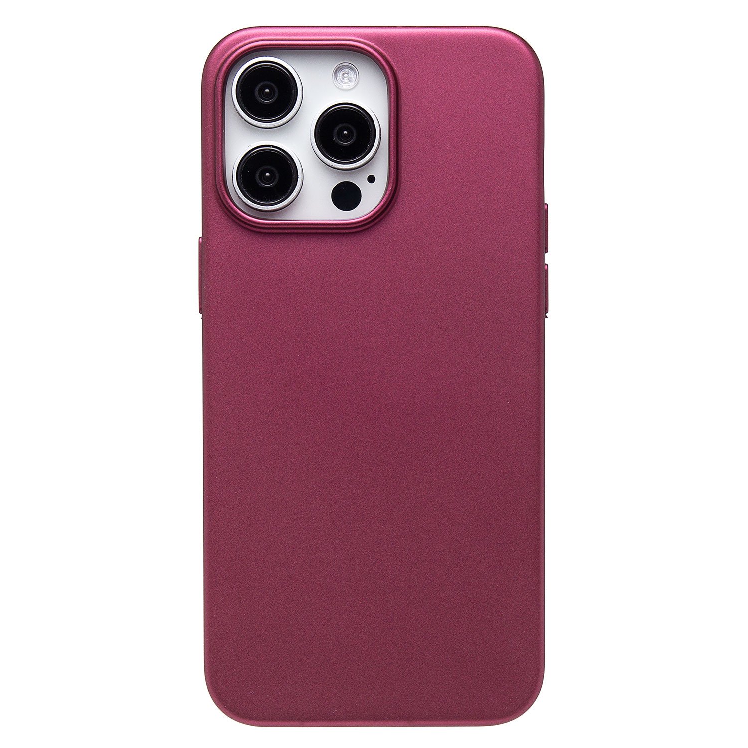 

Чехол iPhone 15 Pro Max силиконовый матовый 9 <бордовый>