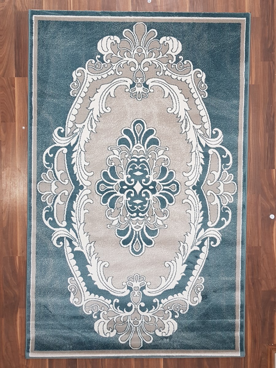 

Ковер Sofia Rugs LARA 4044A прямой т.зеленый/серый 280х380