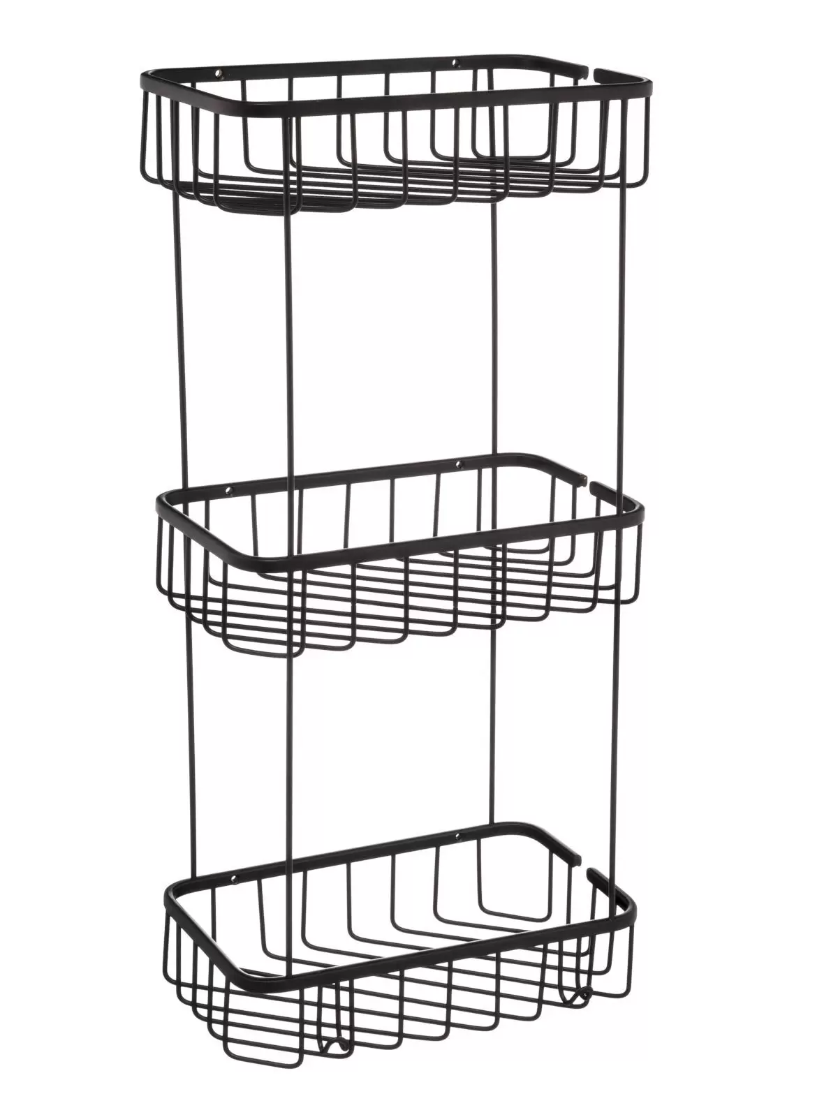 Сетка тройная плоская, M-108-04, Черная Матовая
