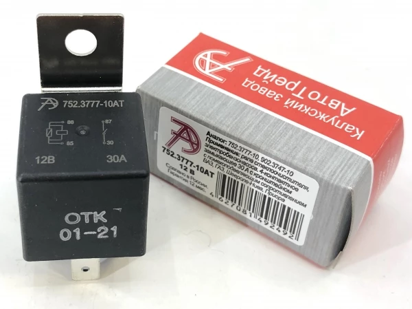 Реле стартера 2108, ГАЗ (4-х конт.) универсальное 30А 