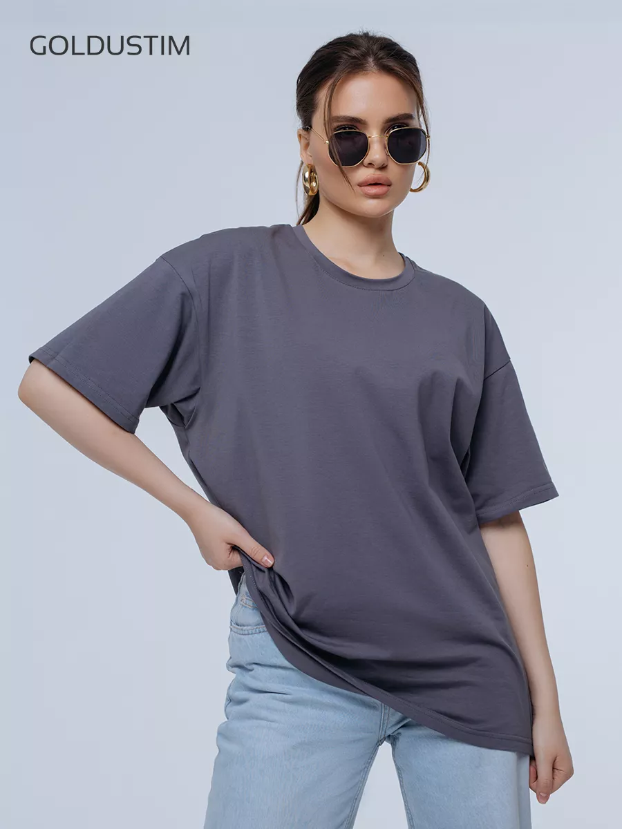 

Футболка женская GOLDUSTIM FO серая XL, Серый, FO
