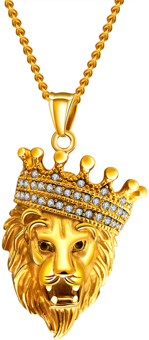 Подвеска из стали с кристаллом ювелирным DG Jewelry INS170-G