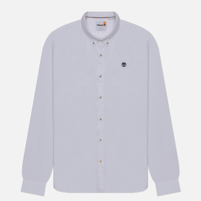 

Мужская рубашка Timberland Linen белый, Размер L, Linen
