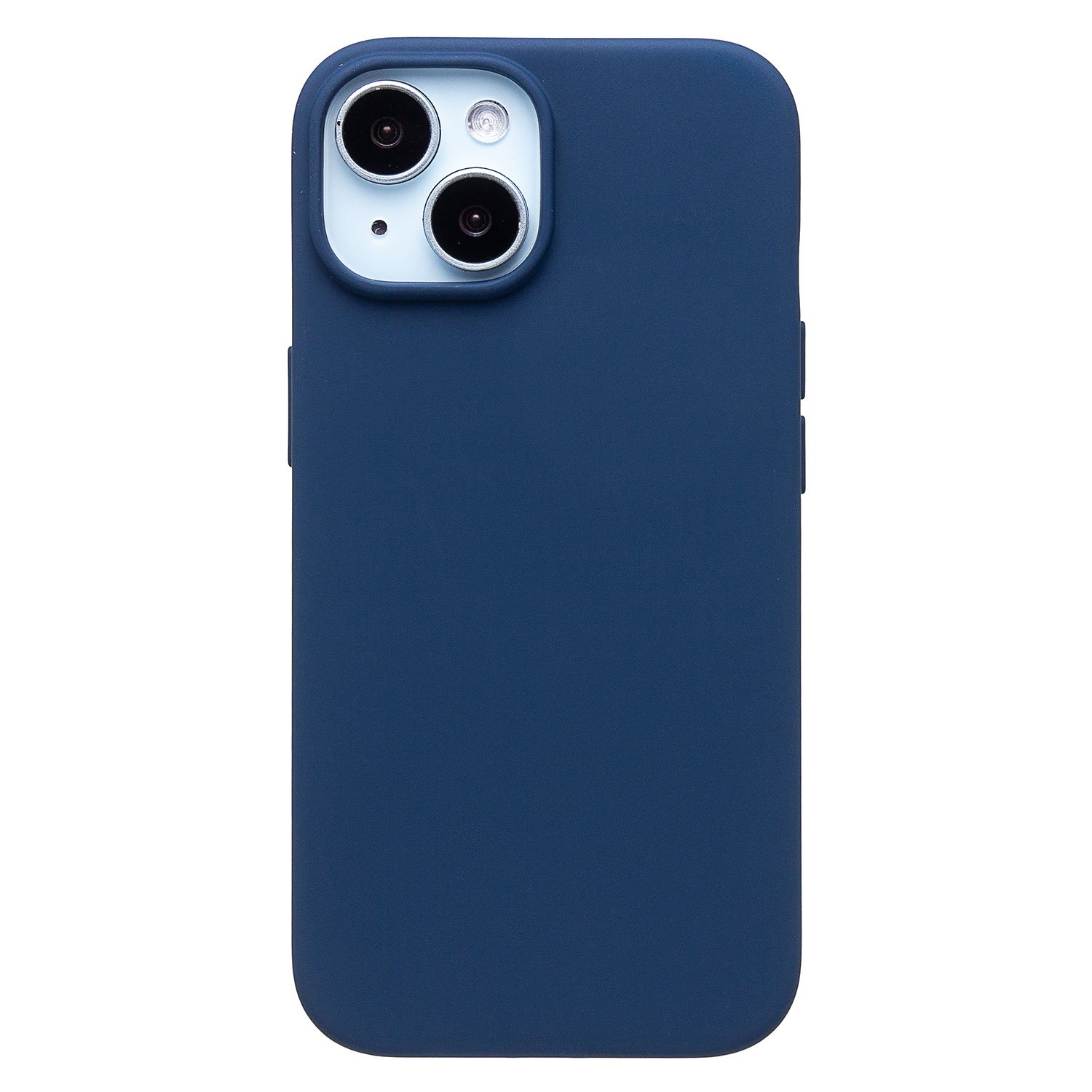 

Чехол iPhone 15 силиконовый матовый 9 <синий>