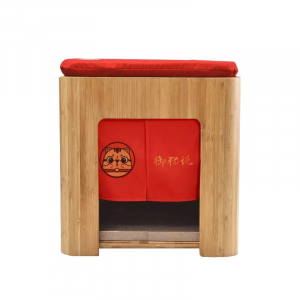 Домик для кошек Xiaomi Mini Monstar Orange House Multifunctional, красный, XS26-5007 36 см