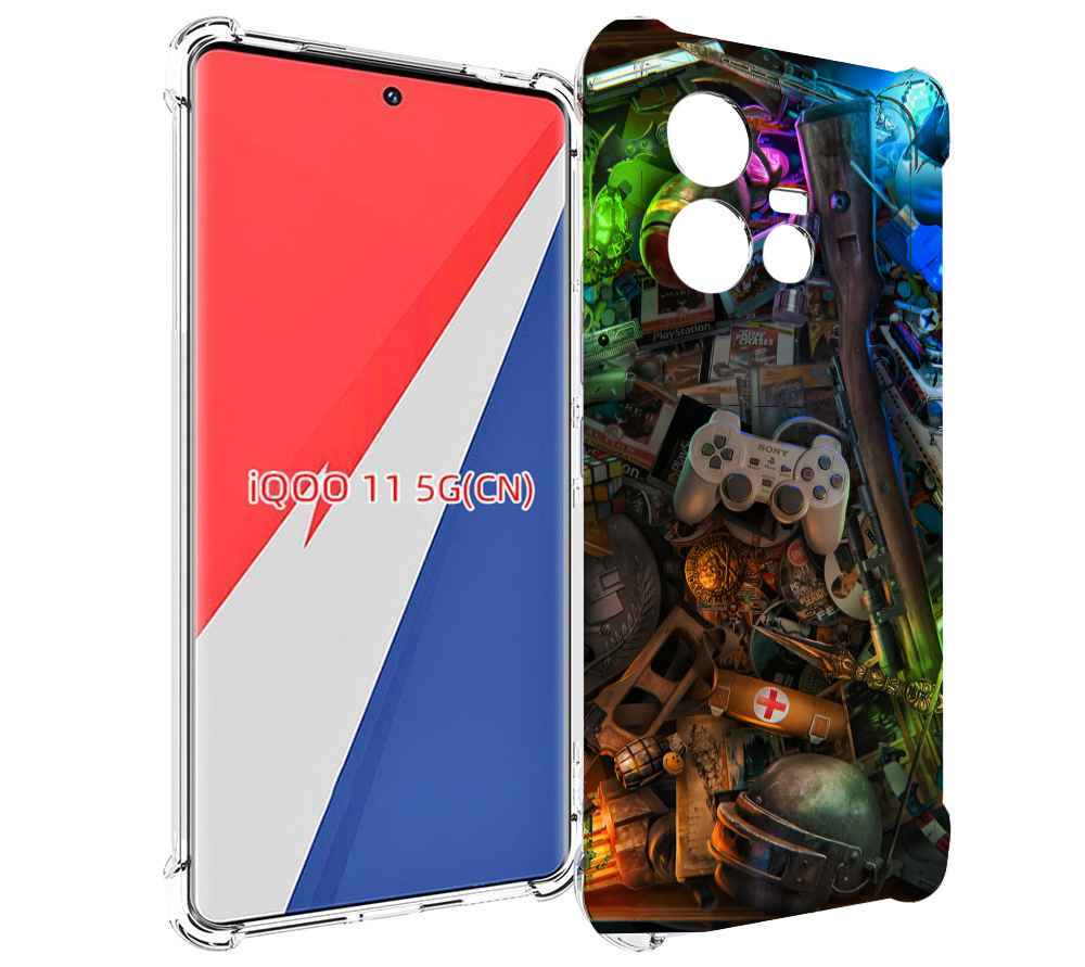 

Чехол MyPads JlaMBcPa6eM для Vivo iQOO 11, Прозрачный, Tocco