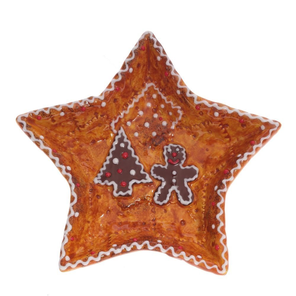 

Тарелка "Пряничная звездочка", L17,5 W16 H3 см