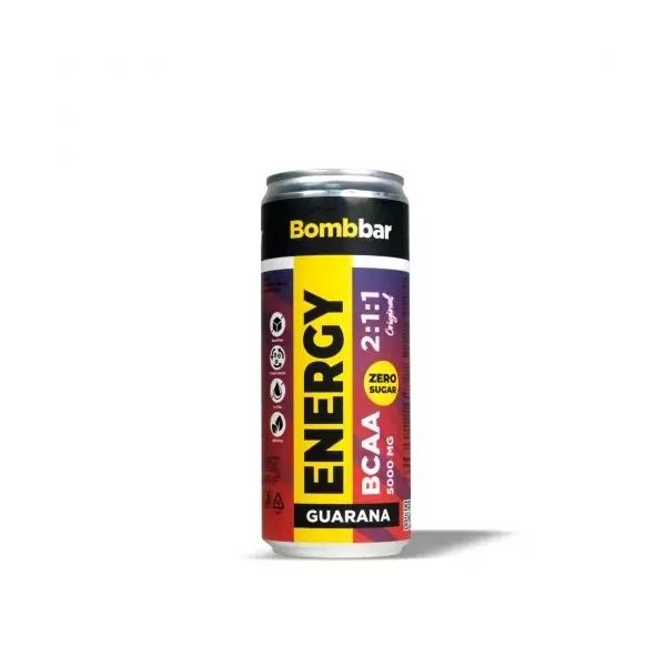 

Bombbar, ENERGY Guarana + BCAA 2:1:1, 330мл (Originalc с Гуараной)