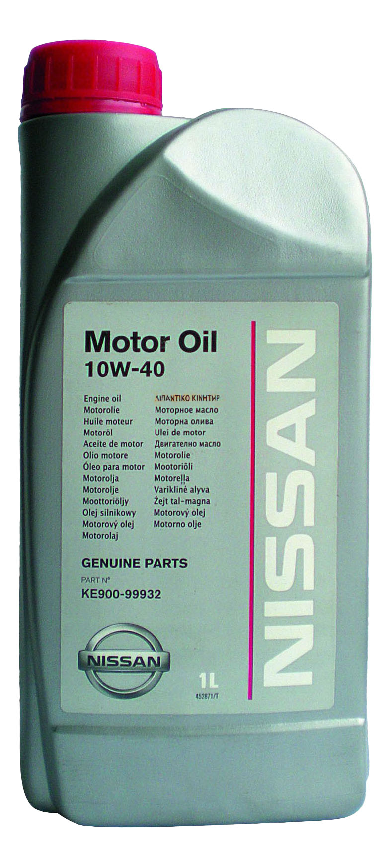 фото Моторное масло nissan motor oil r 10w40 1 л