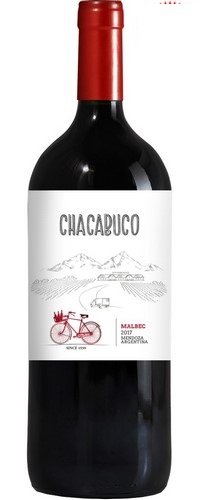 

Вино Chacabuco Maldec красное сухое 12,5% 1,5 л