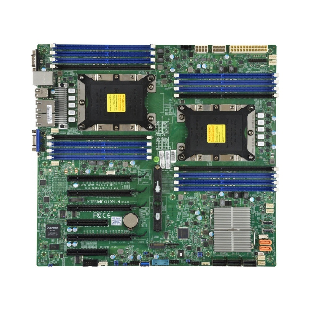 

Материнская плата SuperMicro X11DPI-N (MBD-X11DPI-N-B), X11DPI-N