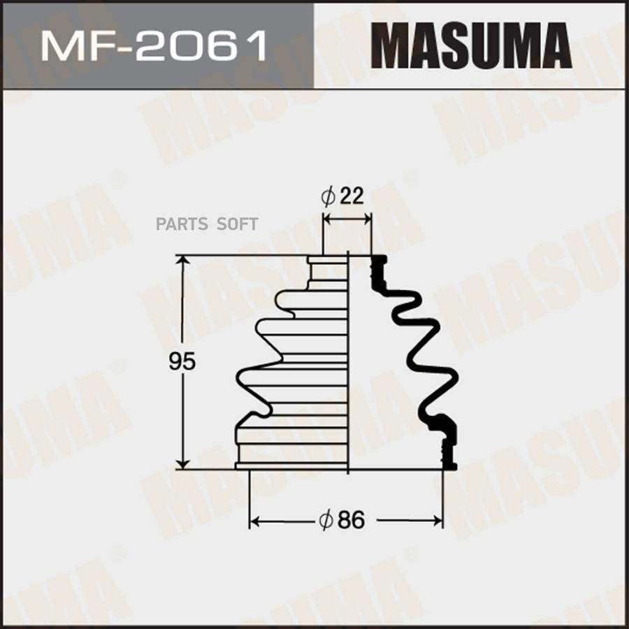 

Пыльник ШРУСа MASUMA MF-2061