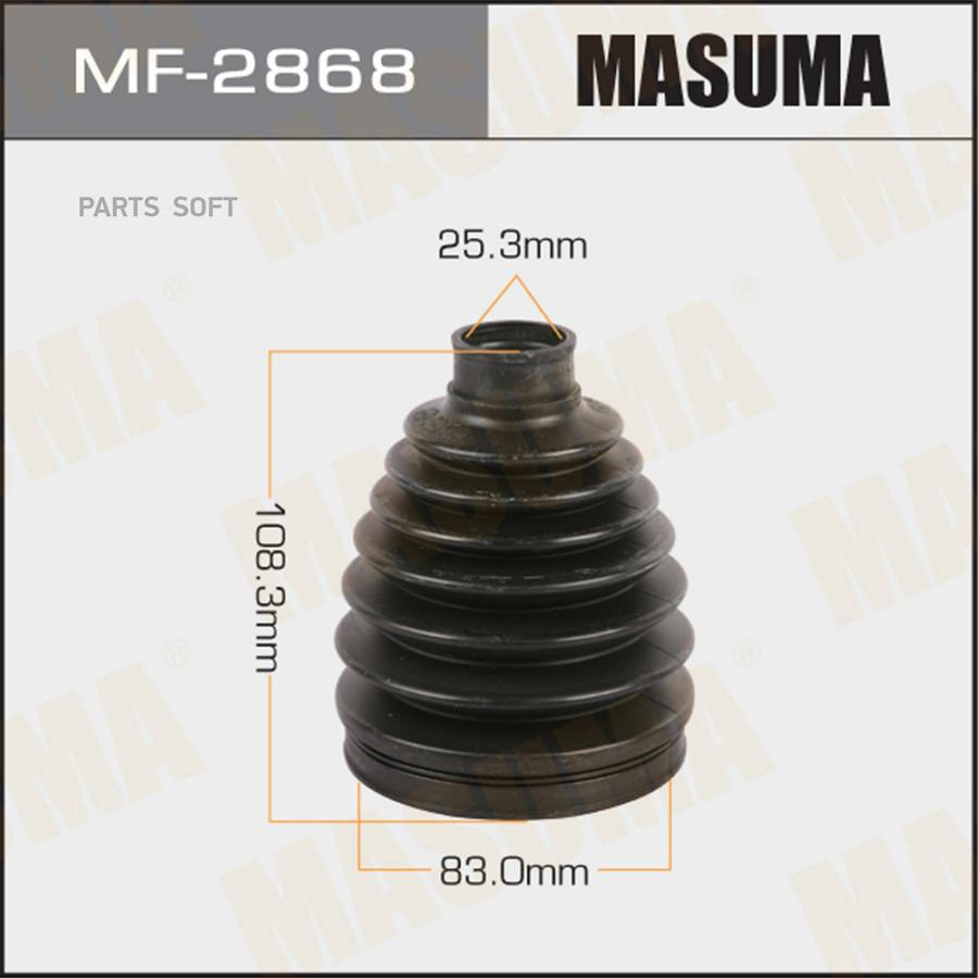 

Пыльник ШРУСа MASUMA MF-2868 (пластик) + спецхомут